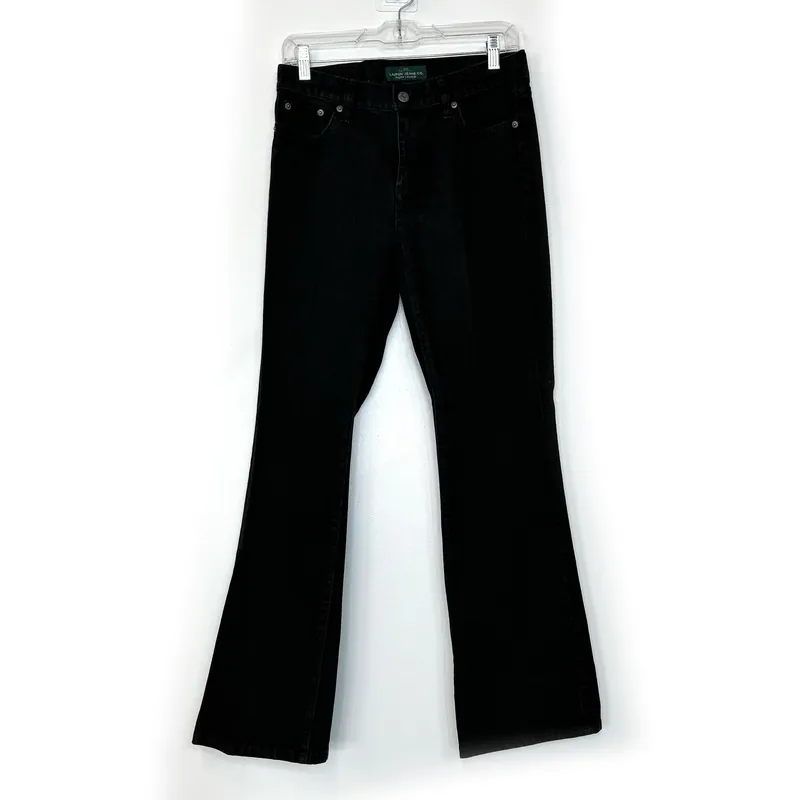 Lauren Ralph Lauren Women's Classic Bootcut Denim Jeans - Size 6 - Gray