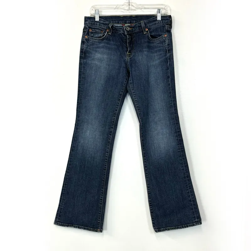 Lucky Brand Womens Sundown Bootcut Jeans – Pre-Owned Comfort for Everyday Wear – Available in Blue – Size 8/29