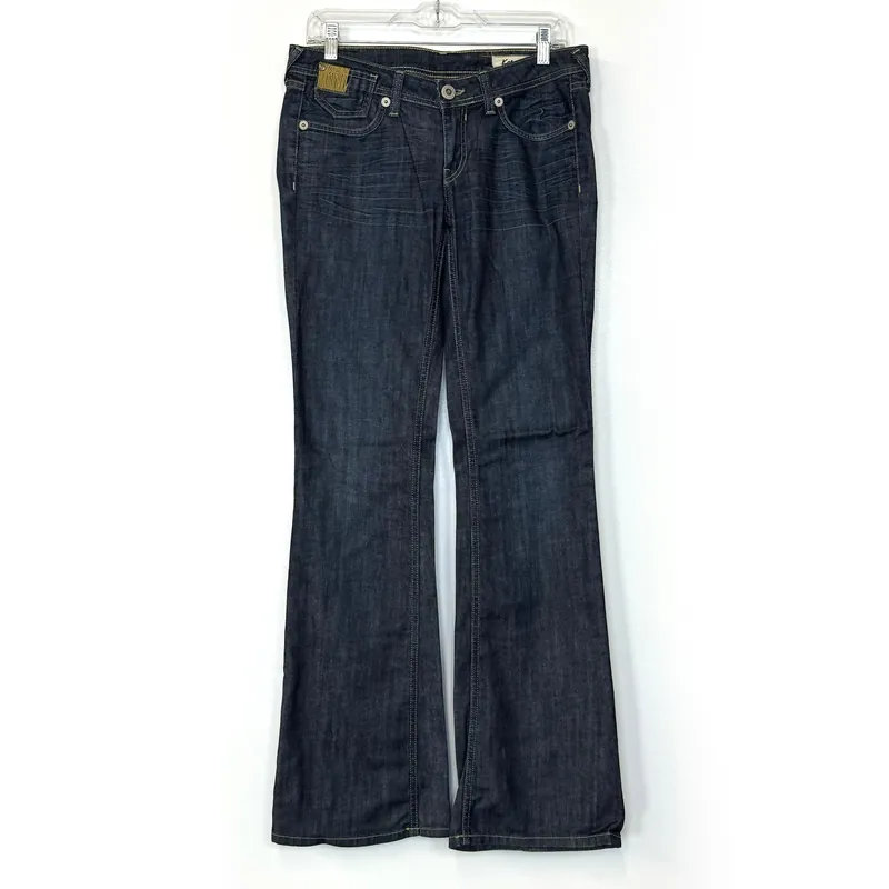 Karmel & Alden Women's Bootcut Jeans – Pre-Owned Quality – Perfect for Casual Wear – Available in Blue, Size 29