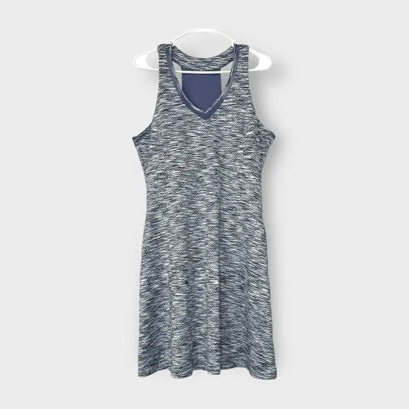 MPG Women's Tennis/Athletic Dress - White/Blue - Size XL - Pre-Owned
