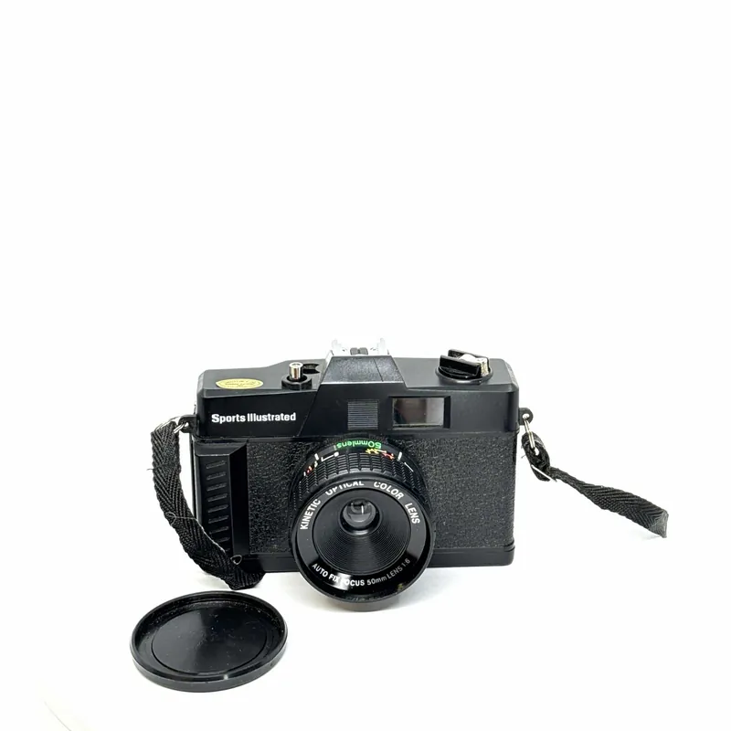 Sports Illustrated | Collectible Promotional 35mm Camera | Color: Black | Vintage