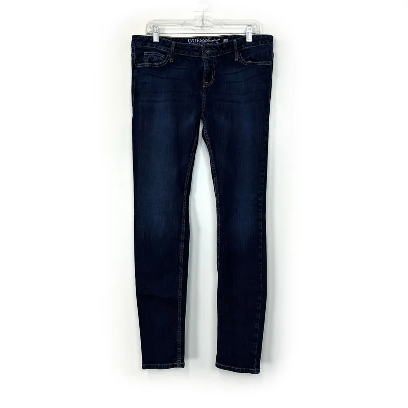 Guess Jeans – Womens Denim Foxy Skinny Leg with Stretch | Perfect for Everyday Wear | Color: Blue | Size: 31