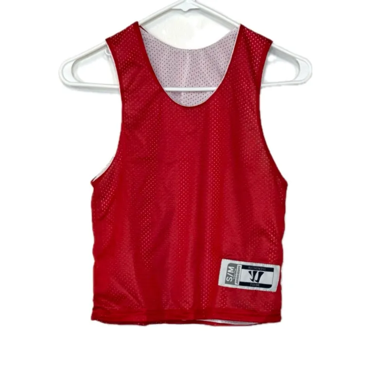 Warrior Youth | Reversible Lacrosse Game Jersey | Color: Red/White | Size: S/M | NEW