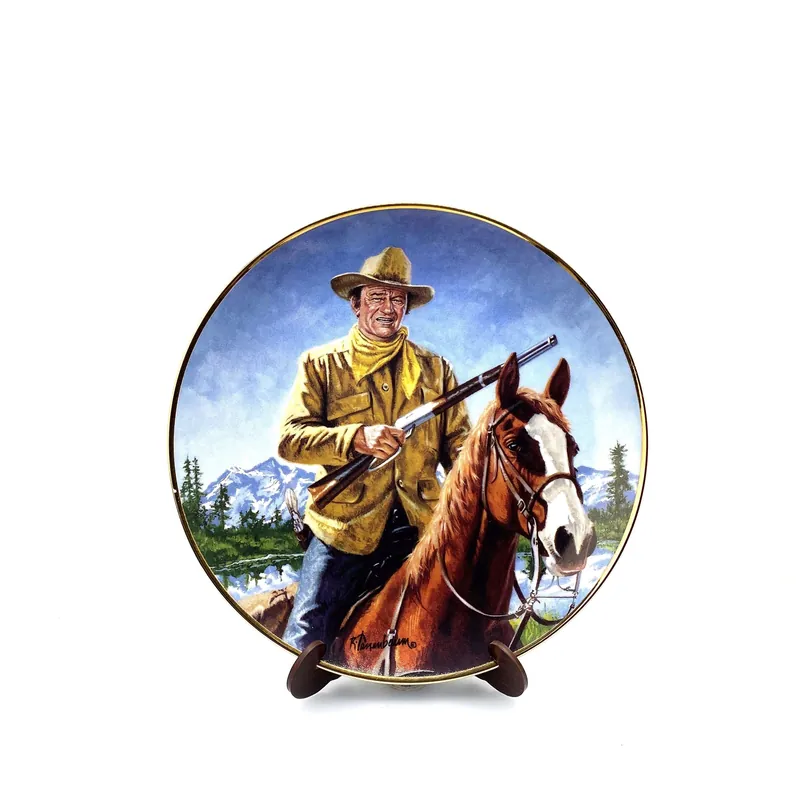 John Wayne | High Country | Franklin Mint Collectors Plates Series | 8 in. | EUC - The Franklin Mint