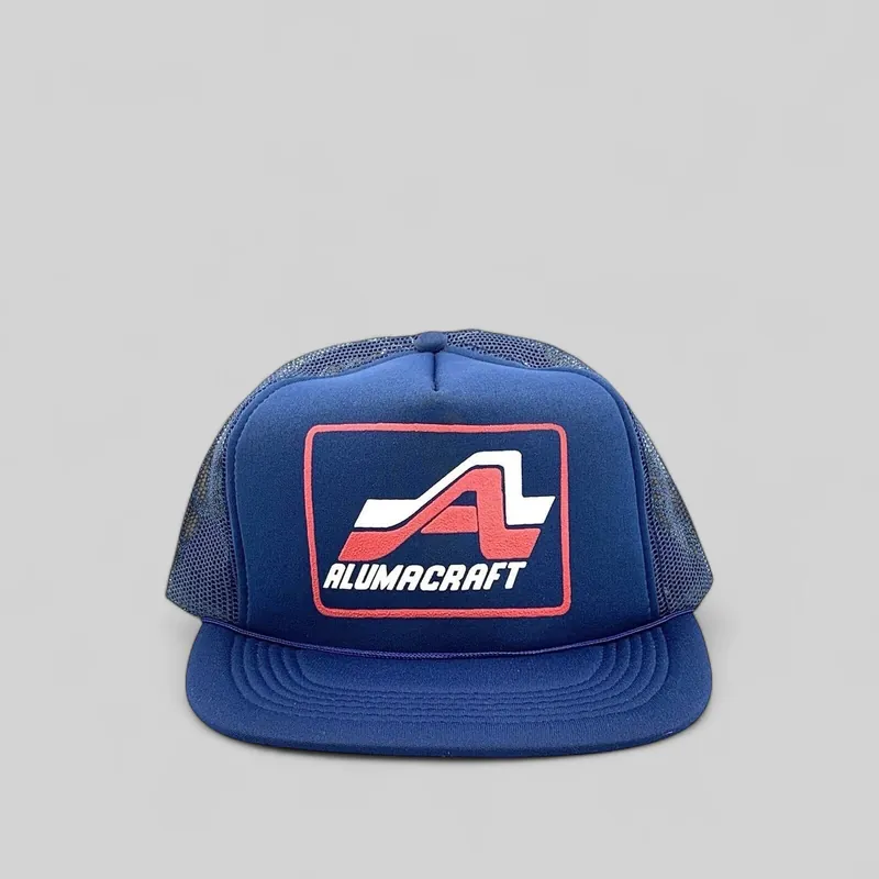Alumacraft SnapBack Mesh Trucker Hat | OS | Blue | EUC - Unbranded