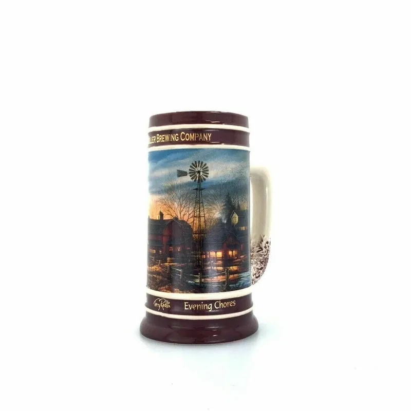 Nostalgic Miller Collector Stein Vintage-inspired Very Good 734 Red Unisex Adult