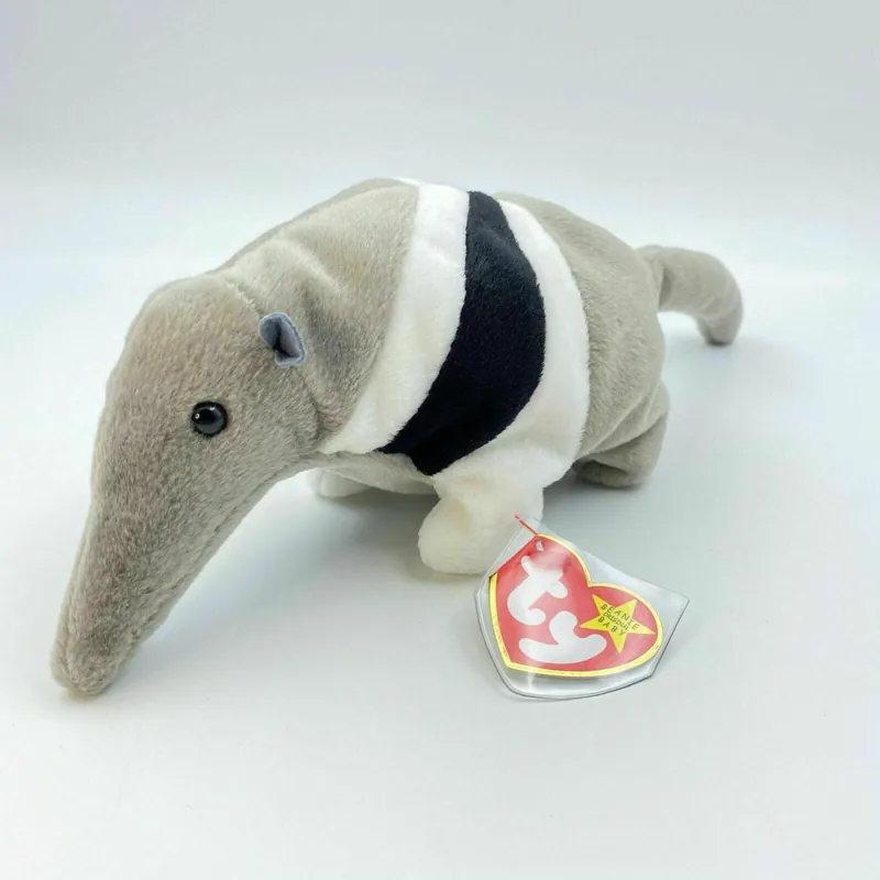 Ty Original Beanie Babies Ants The Anteater Plush Toy Excellent Cond. 1998