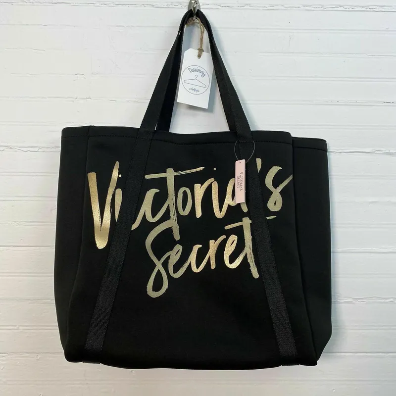 Captivating Victoria's Secret Insulated Beach Beverage Cooler Carryall Tote Bag NWT