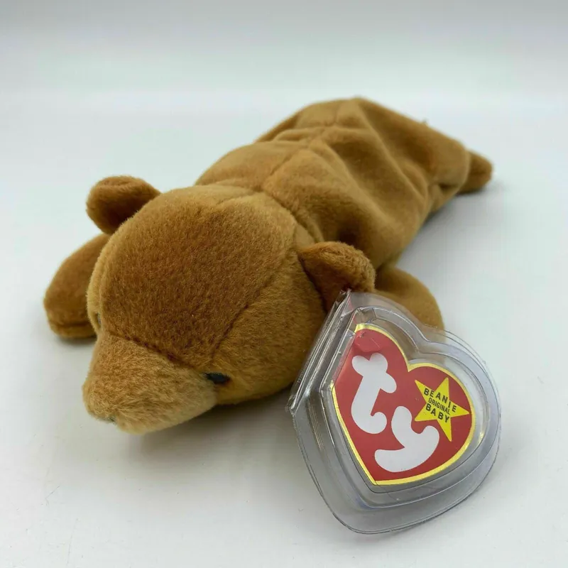 Ty Original Beanie Babies Cubbie The Bear Plush Toy - Excellent Cond. w/Errors - Vintage