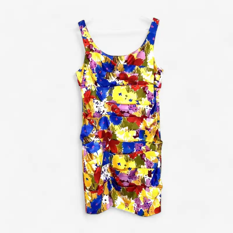 Josh & Jass Womens Dress Size 16 Multicolor Bodycon Formal Cocktail Prom Dance - Josh and Jazz