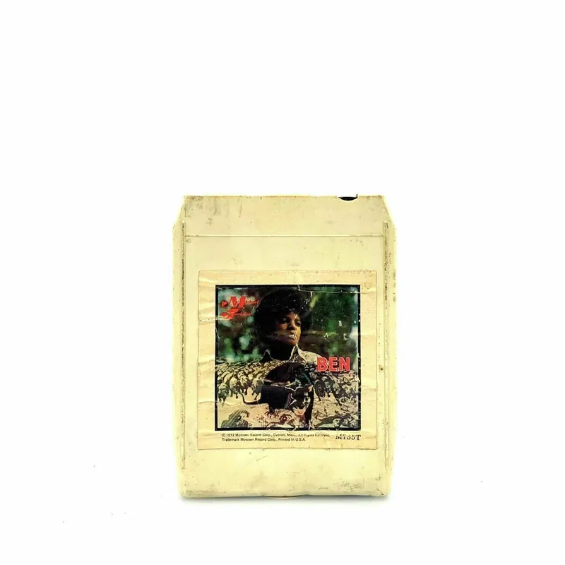 Vintage 8 Track Cartridge Michael Jackson “Ben” - Motown Records