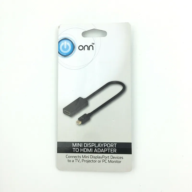 Onn Mini Displayport to HDMI Adapter For Device To TV Projector PC Monitor