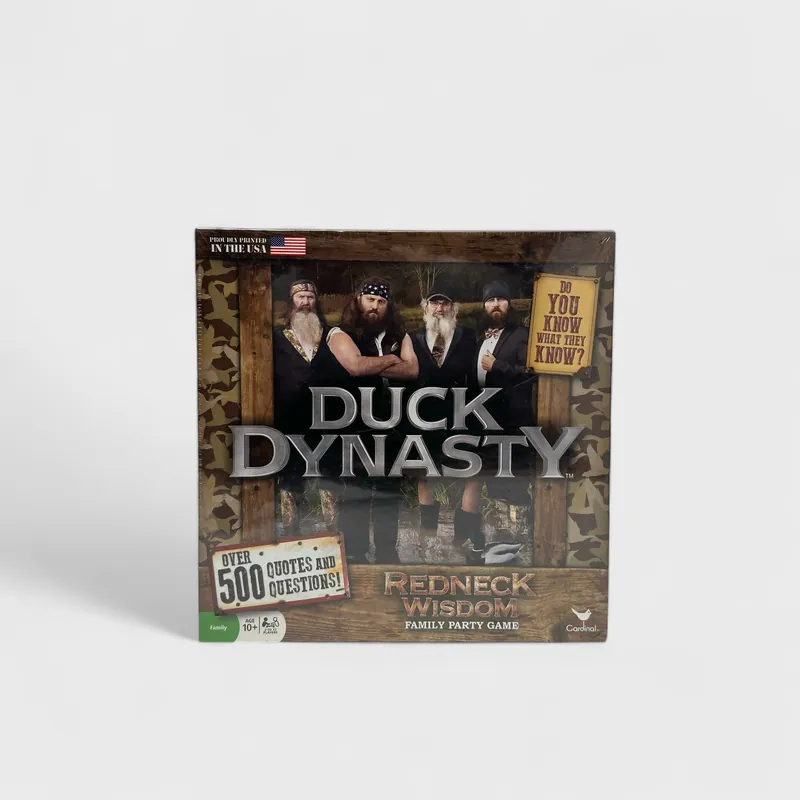 Duck Dynasty Redneck Wisdom Party Game - Over 500 Quotes and Questions - Family Fun