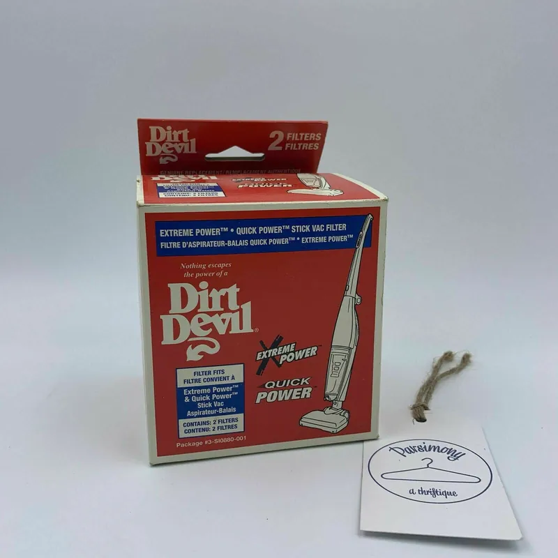 Dirt Devil Filters 0046034889037 For Extreme Power & Quick Stick Vacuum 2-Pack