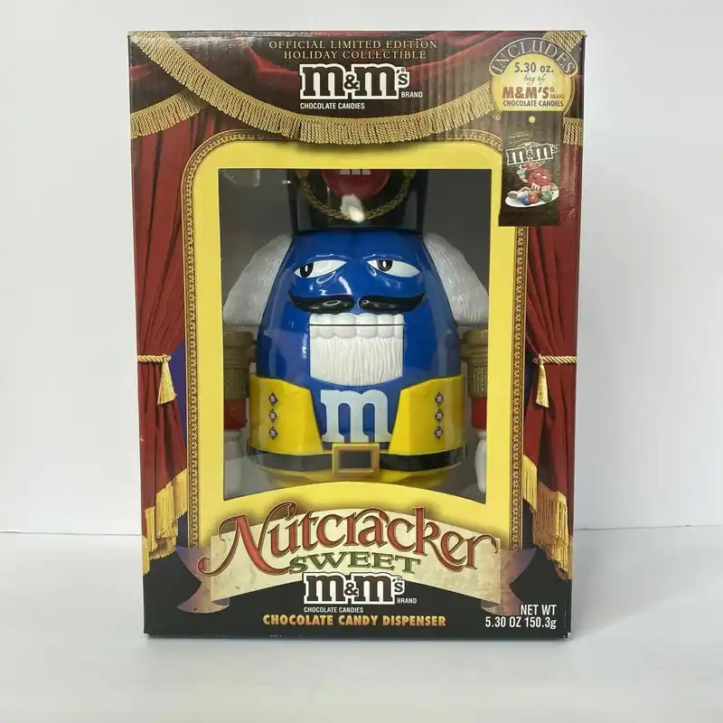M&M’s MM “Nutcracker Sweet” Candy Dispenser Holiday Christmas Limited Edition