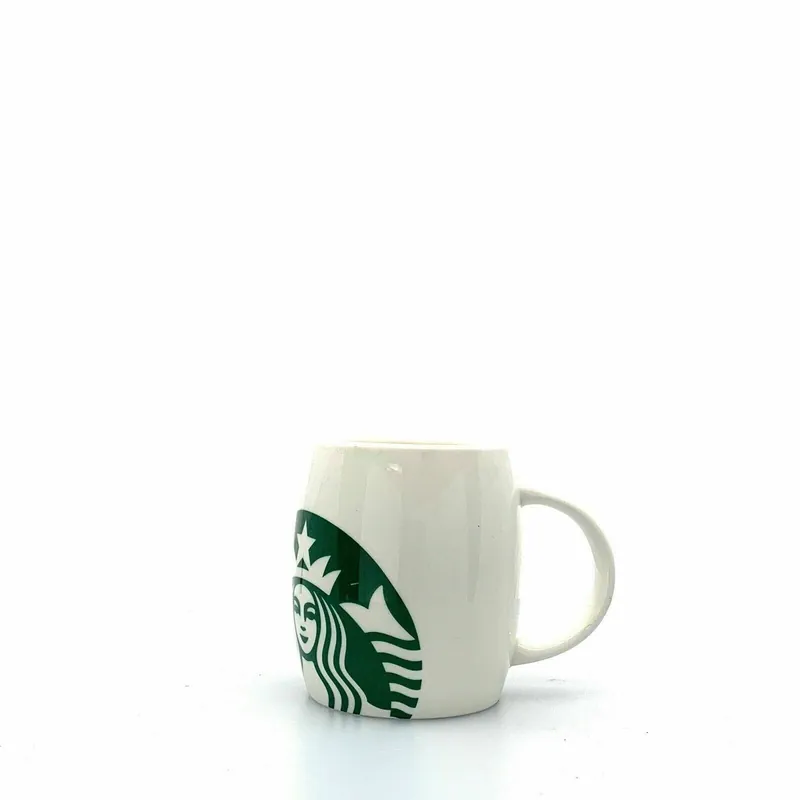 Starbucks Green Mermaid Logo Coffee Cup, White - 16 fl oz