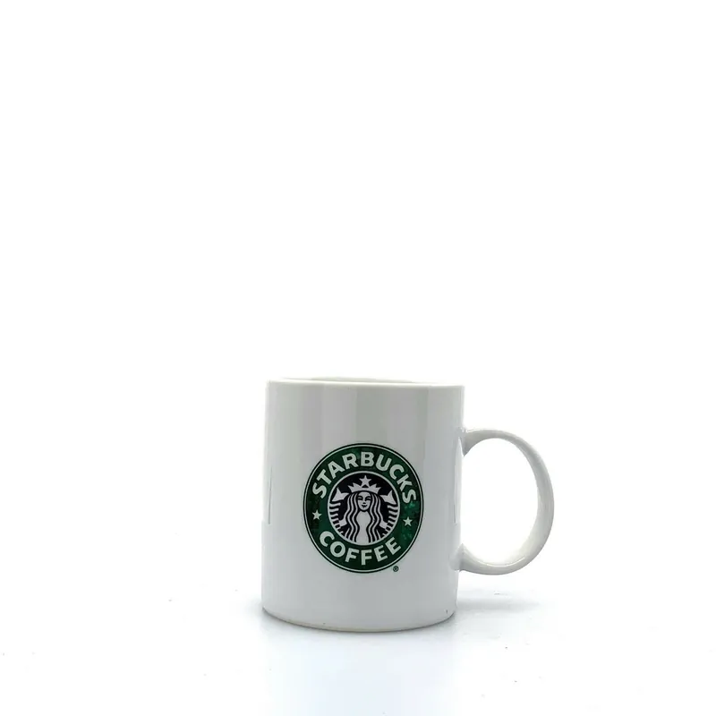Starbucks Green Mermaid Logo Coffee Cup, White - 16 fl oz