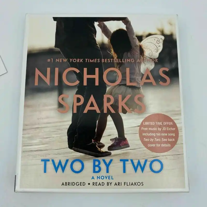 Two by Two by Nicholas Sparks (2016, Compact Disc, Abridged edition) - Unmarked
