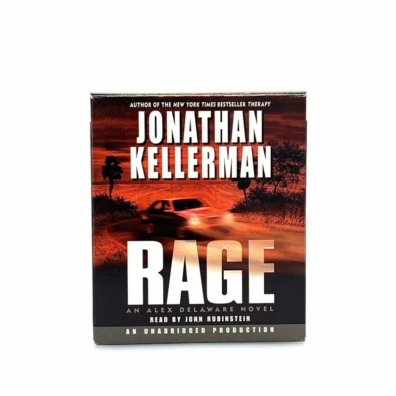 Alex Delaware Ser.: Rage by Jonathan Kellerman (2005, Compact Disc,... - Unmarked