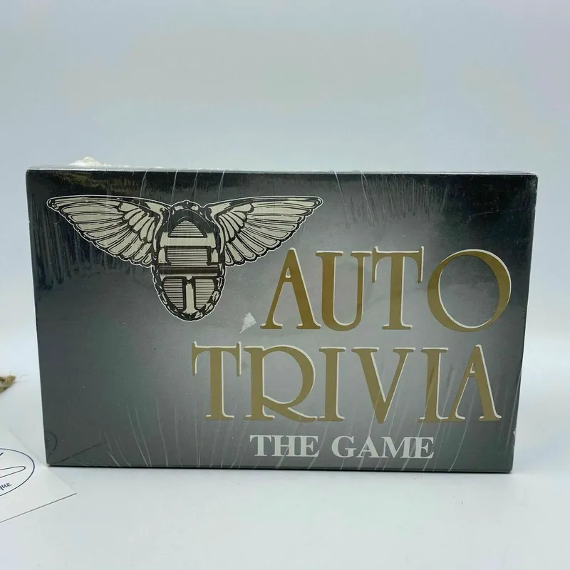 Vintage 1985 Auto Trivia Game Centennial Collector's Edition NIB - Design Concepts Studios Inc