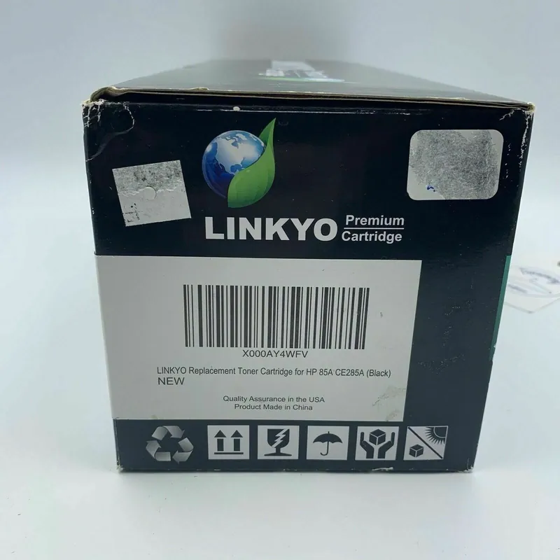 Linkyo | CE285A Replacement Toner Cartridge Replacement (HP 85A) | Color: Black | NIB