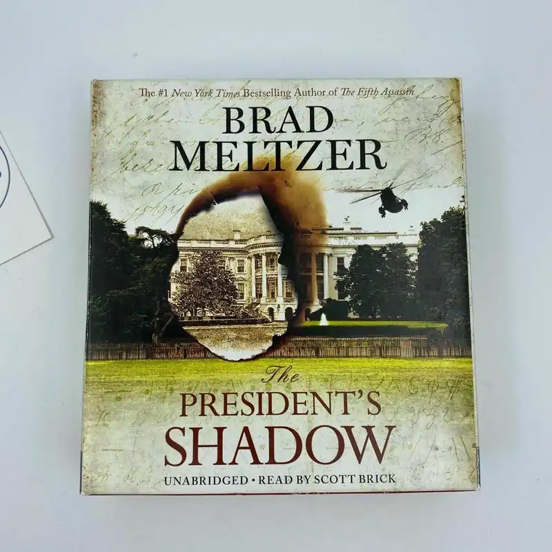 The President's Shadow Brad Meltzer 2015, Audio CD Unabridged Read Scott Brick - Unmarked