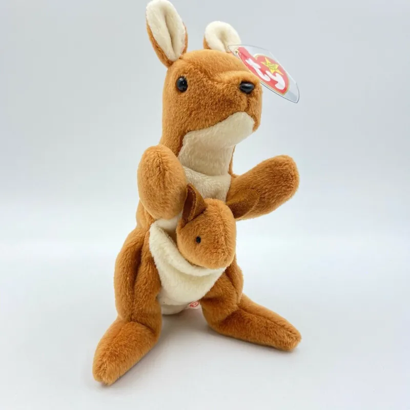 Ty Original Beanie Babies “Pouch” The Kangaroo 1996 MINT Condition - Tag Errors