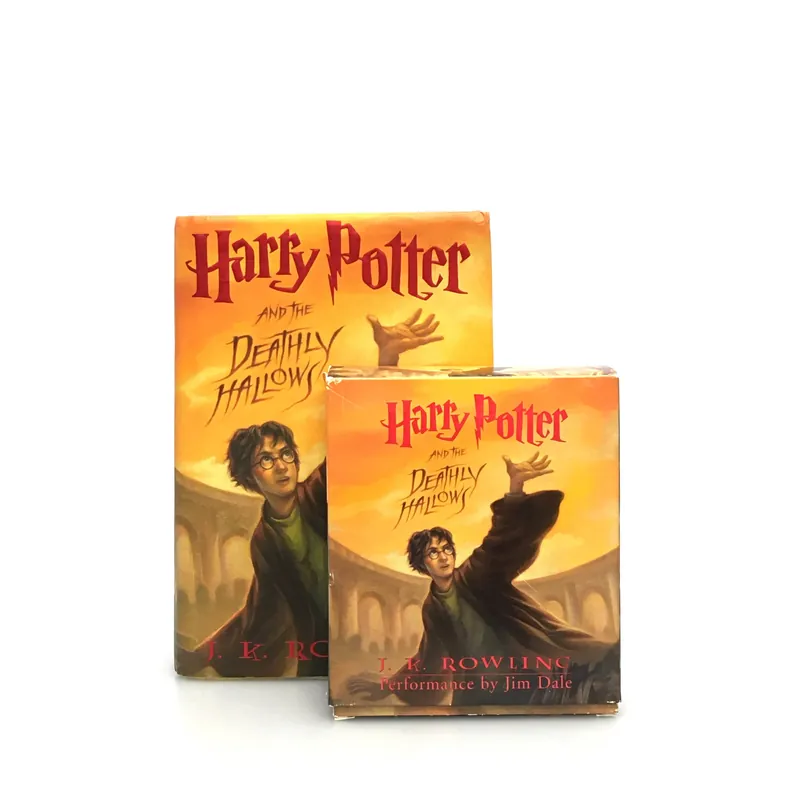 Harry Potter And The Deathly Hallows Hardback & Audio CD 17 Discs J. K. Rowling - Arthur Levine Books