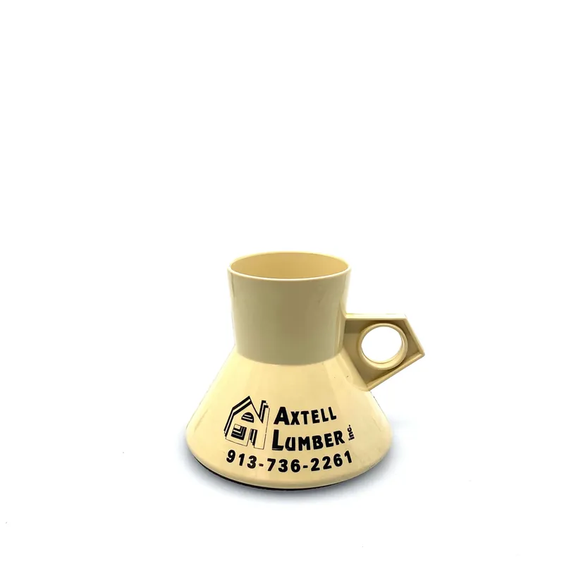 No Spill Axtell Lumber Kansas Plastic Truckers Coffee Cup 10 Fl Oz - Unmarked