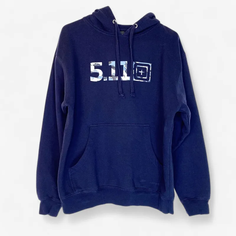 5.11 Tactical Series Men's Blue Hoodie Sweatshirt - Size M