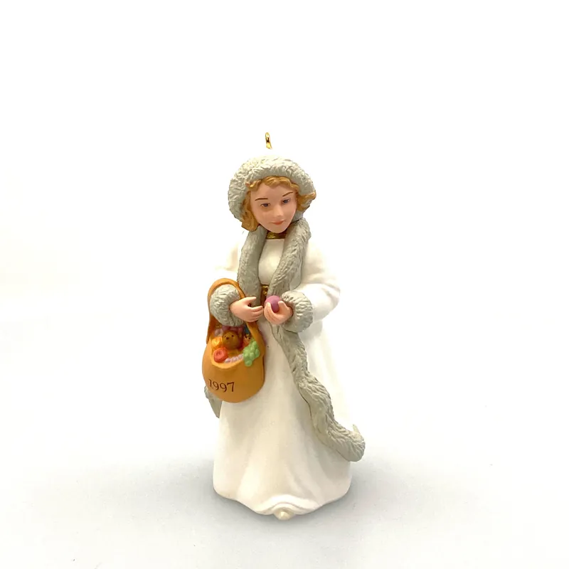 Hallmark Keepsake Christmas Tree Holiday Ornament Kolyada Visitors 1997