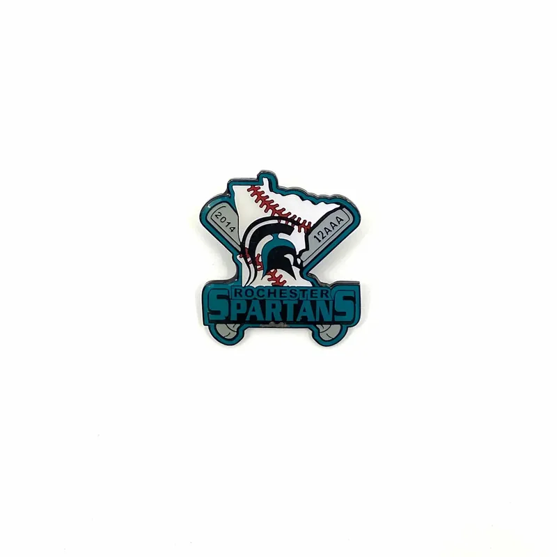 2014 Rochester Spartans 12AAA Baseball Team Trading Pin - Mac Co.