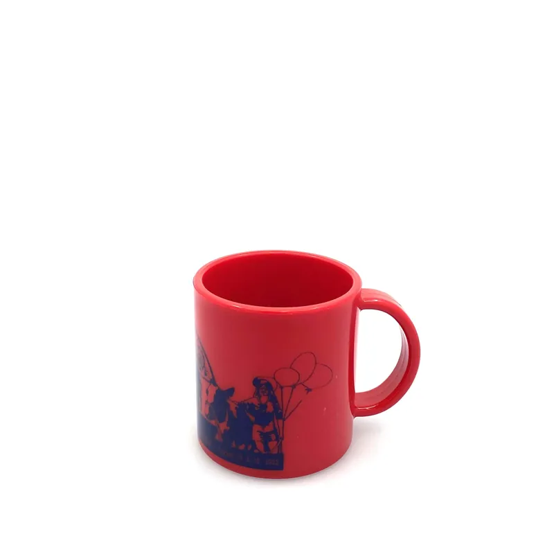 Lady Baltimore All American State Fair 1985 Red Plastic Cup Souvenir - Unmarked