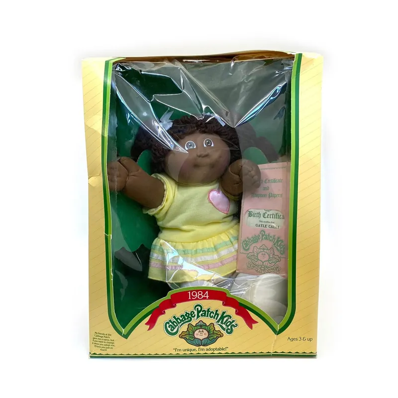 Cabbage Patch Kids | Girl Doll "Gayle Calli" 1984 | Vintage in Original Box - Coleco