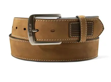 Ariat® Men's Brown American Flag Patch Belt - Accessories