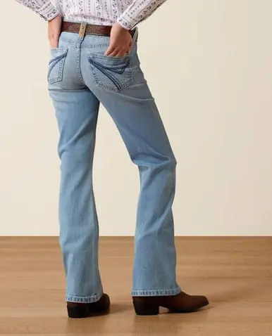 Ariat® Girls' Sherry Boot Cut Jeans in Porto - Brands