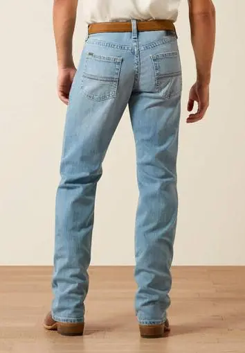 Ariat® Men's M5 Norman Straight Leg Jeans in Roy Light Wash - Mens