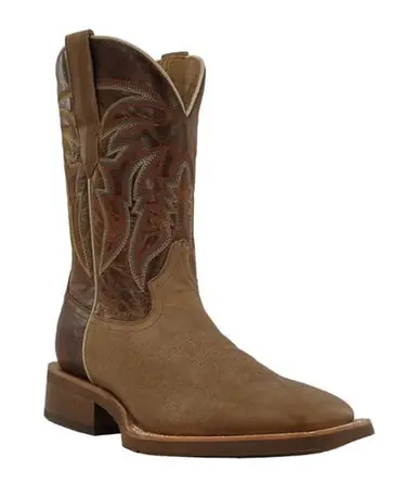 R. Watson® Men's Sand/Caramel RW Ranch Square Toe Boots - Footwear