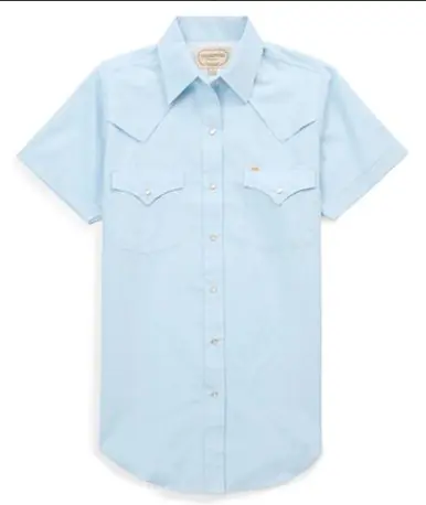 Ely Cattleman® Ladies' S/S Cowboygirl Vented Granddaddy Snap Shirt