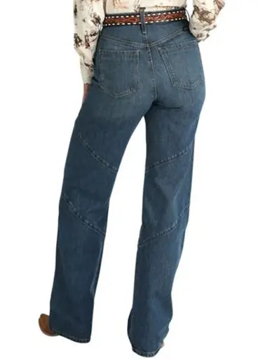 Cruel Denim® Ladies' Casey Wrapped Seams HR Medium Wash Flare Jeans