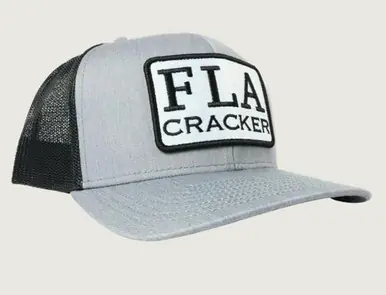 Florida Cracker® FLA Cracker Patch Trucker Cap - Hats