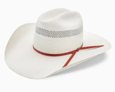 Resistol® 20X Brooks - Hooey Vented Straw Cowboy Hat