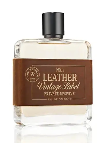Tru Western® Men's Leather No. 1 Vintage Label Private Reserve Cologne 3.4oz Spray - Accessories