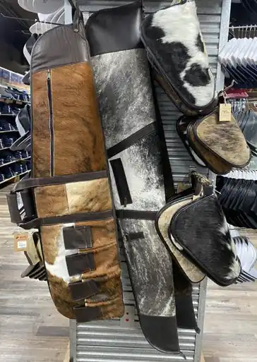 Kuda® Hair-On Cowhide Gun Case