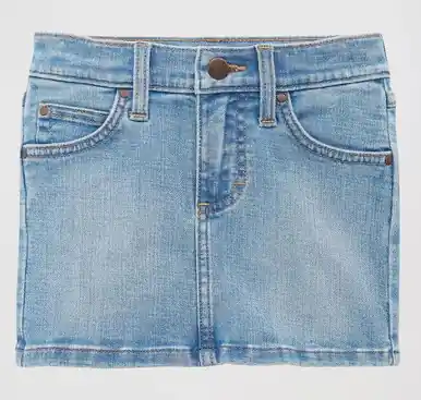 Wrangler® Girls' Denim Skirt in Novah - Kids