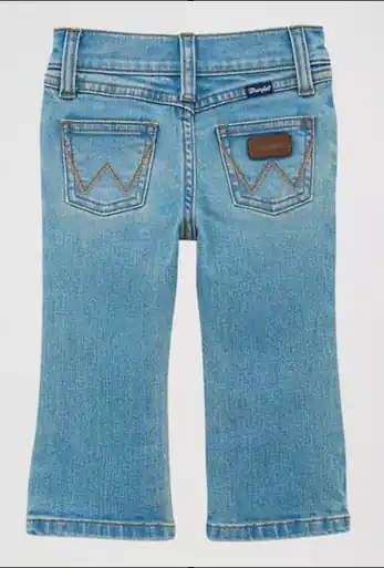 Wrangler® Infant/Toddler Boys' Stitched Pocket Jeans in Wild One - Kids