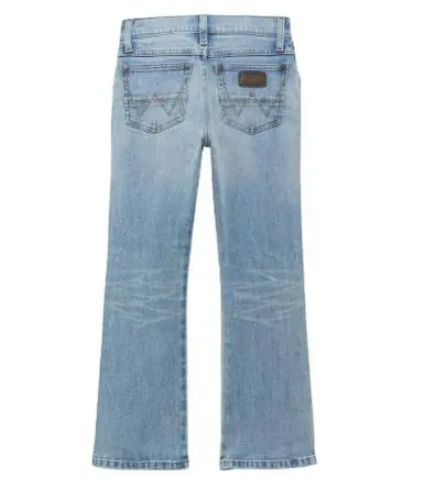 Wrangler Retro® Boys' Light Wash Slim Boot Cut Jeans in Cloverdale - Kids