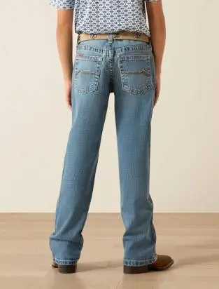 Ariat® Boys' B5 Slim Darian Straight Leg Jeans in Leonard - Kids