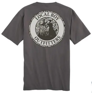 Local Boy® Boys' S/S Grey Original Localflage Circle T-Shirt