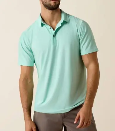 Ariat® Men's S/S Beach Glass Charger 2.0 Fitted Polo Shirt - Mens